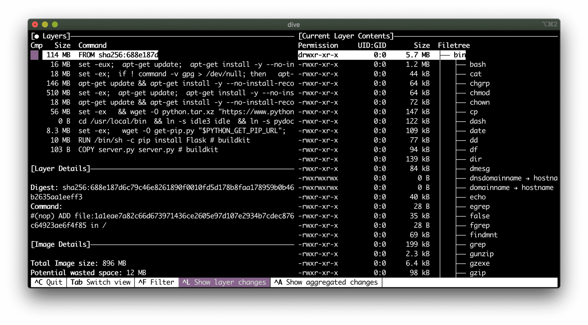 114 MB of potential security flaws.